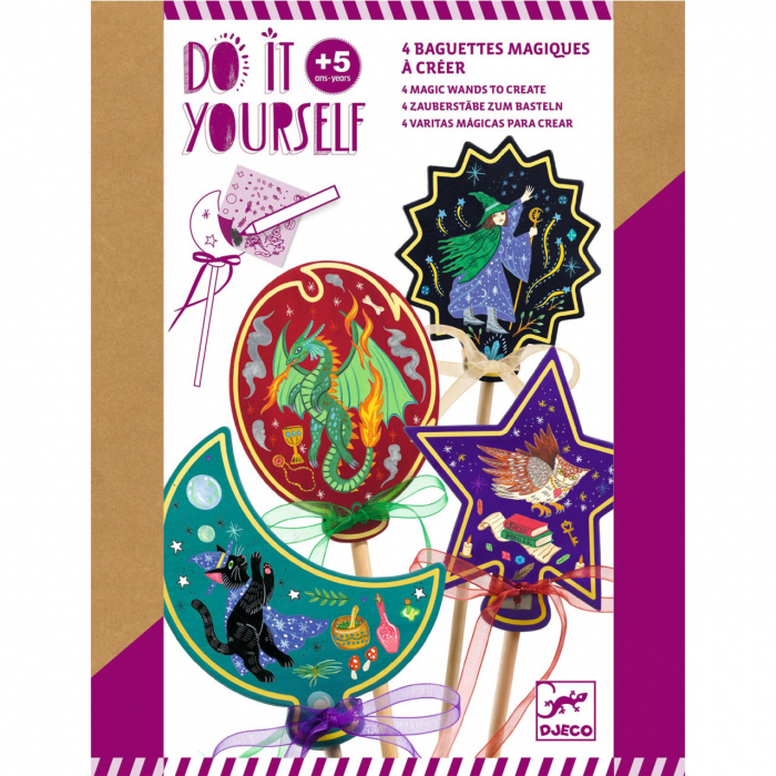 Joc creativ DIY Baghete magice, Djeco [1]