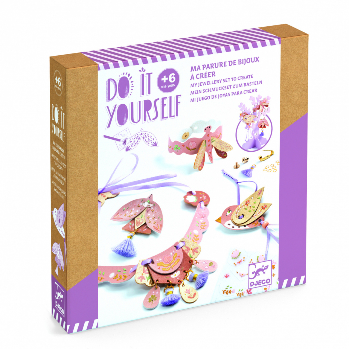Joc creativ DIY Bijuterii Miss Rosefinch, Djeco [1]