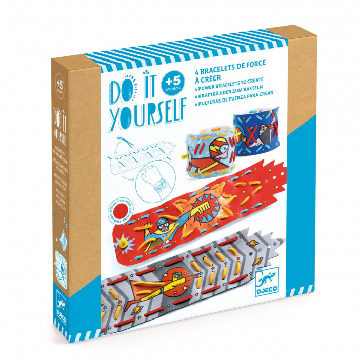 Joc creativ DIY Bratari cu superputeri, Djeco [1]