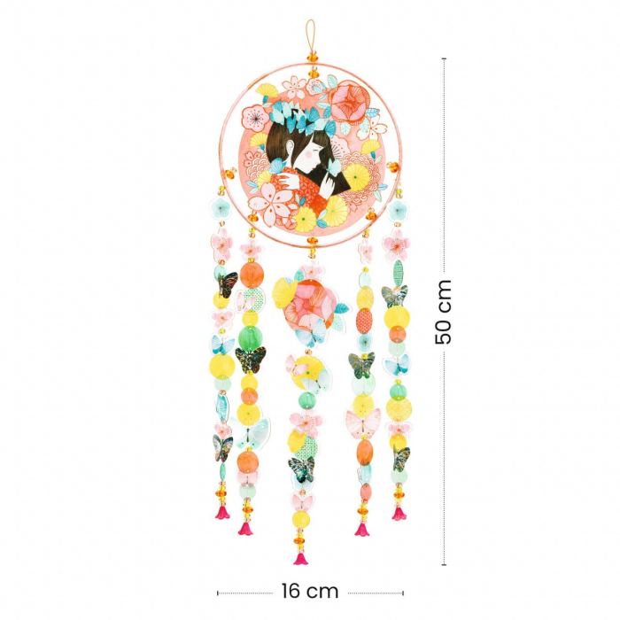 Joc creativ DIY decoratie mobila Fluturi dansatori, Djeco [3]