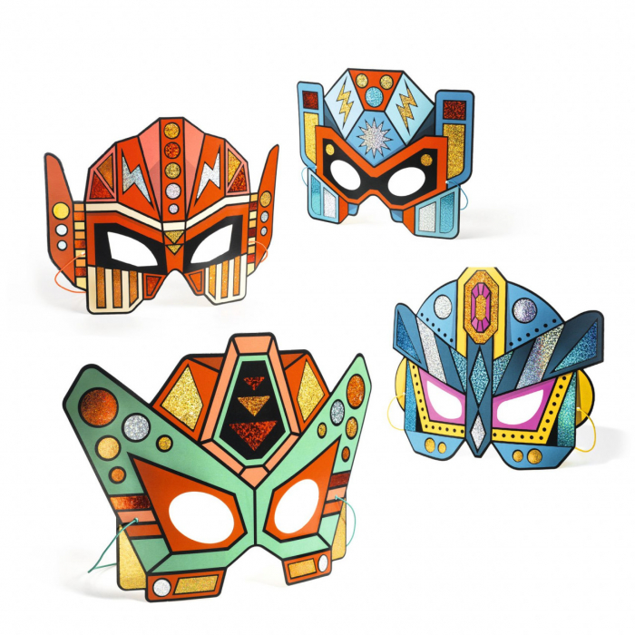 Joc creativ DIY Masti roboti, Djeco [5]
