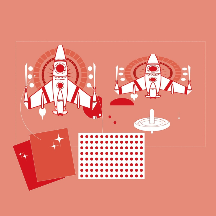 Joc creativ DIY Titirezi cosmos, Djeco [5]