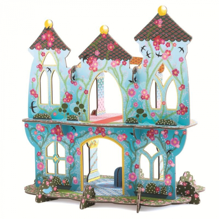 Joc de construit Pop to play Castelul vrajit 3D, Djeco [2]