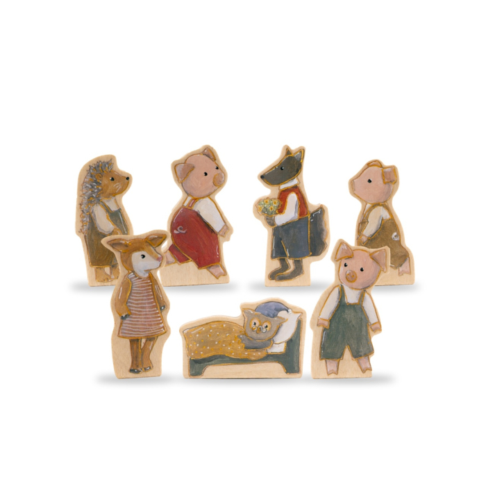Joc de povesti cu figurine din lemn, Egmont Toys [4]