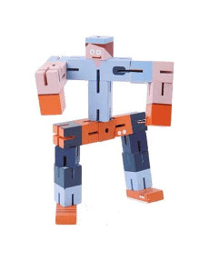 Joc logic IQ 3D puzzle Baiat albastru, Fridolin [2]