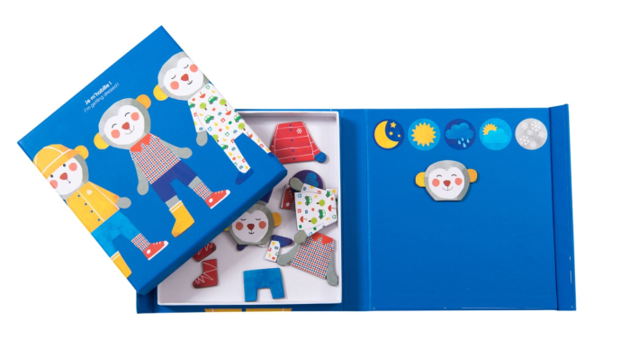 Joc magnetic anotimpuri Popipop, Moulin Roty [3]