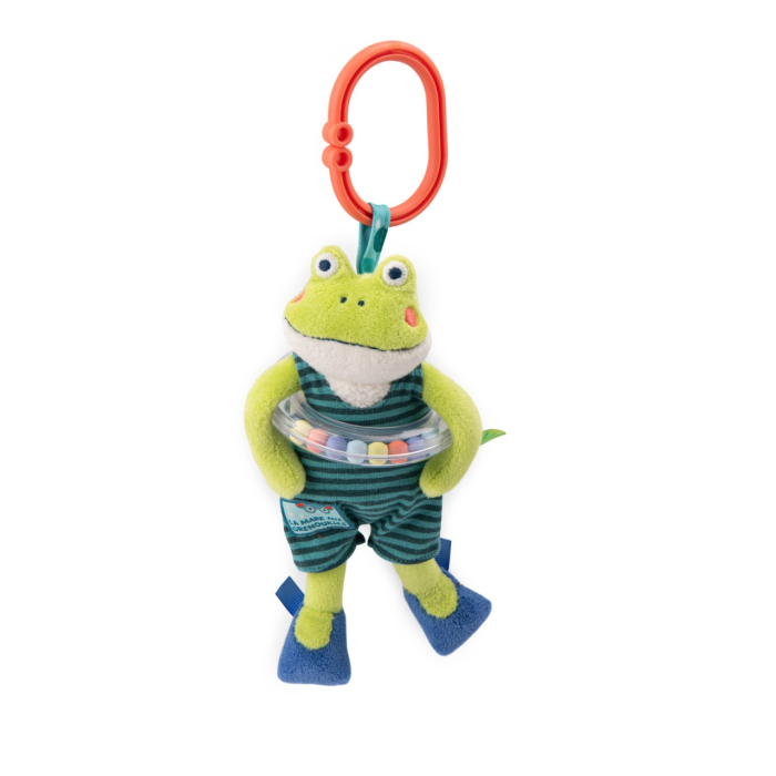 Jucarie plus cu zornaitoare si activitati Broscuța, Moulin Roty [2]