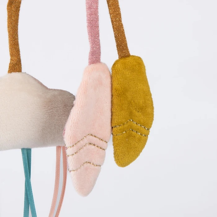 Jucarie senzoriala bebe Lebada cu activitati, Moulin Roty [2]