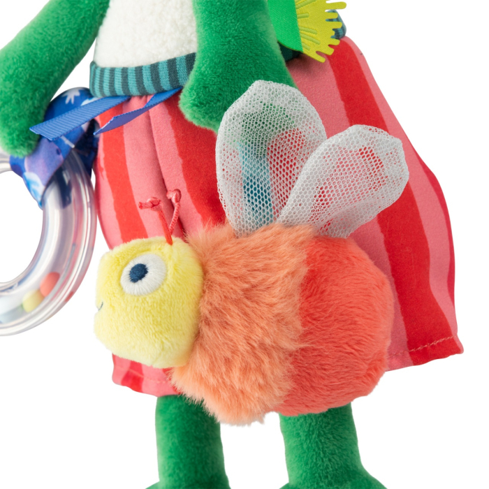 Jucarie senzoriala cu activitati Broscuta Renato, Moulin Roty [4]