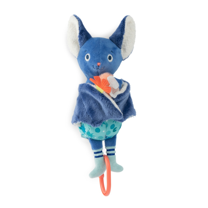 Jucarie senzoriala cu activitati Liliacul Simone, Moulin Roty [4]
