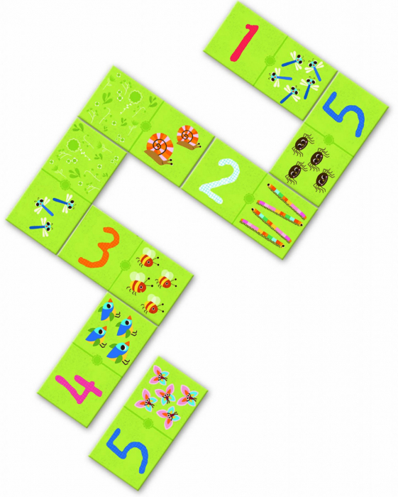 Jucarii Educative Domino numere Djeco [2]