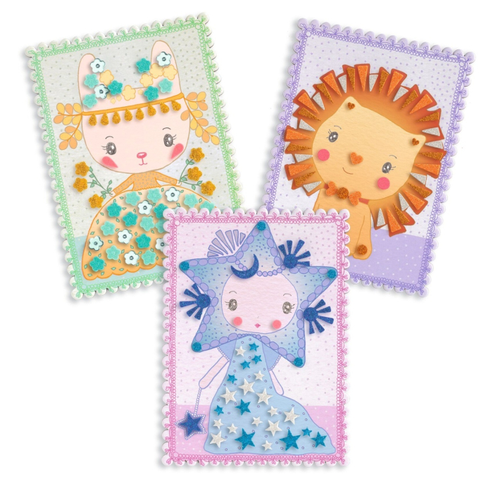 Kit creativ cu mozaic Tinyly Margo & Co, Djeco [2]