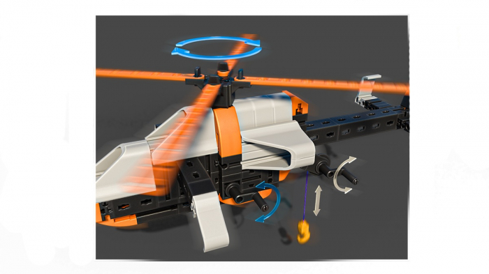 Kit STEM de construit si explorat Universal Max, Fischertechnik [4]
