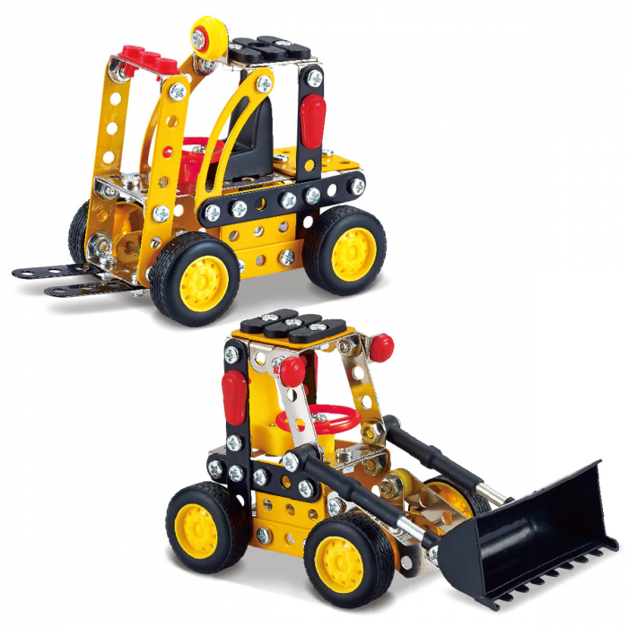 Kit STEM Vehicule de construcție 2 in 1, nivel incepator [3]
