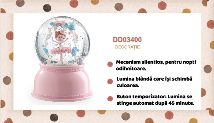 Lampa de veghe Balerina, Djeco [5]