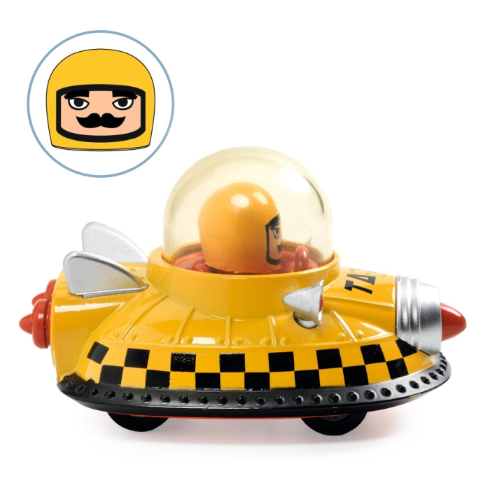 Masina de curse Space Taxi Colectia Crazy Motors, Djeco [3]