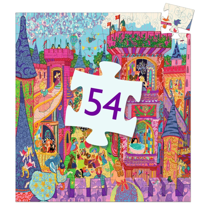 Puzzle Castelul fermecat, Djeco [4]
