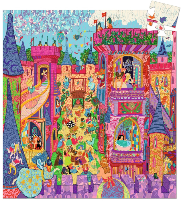 Puzzle Castelul fermecat, Djeco [2]