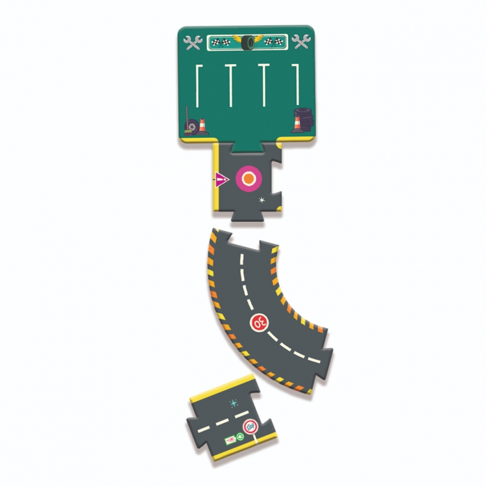 Puzzle Circuit gigant de curse, Djeco [5]