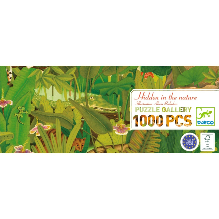 Puzzle galerie Ascuns in natura, Djeco [4]