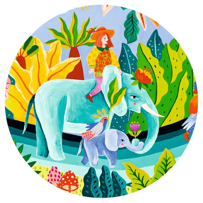 Puzzle galerie La fiesta, Djeco [3]