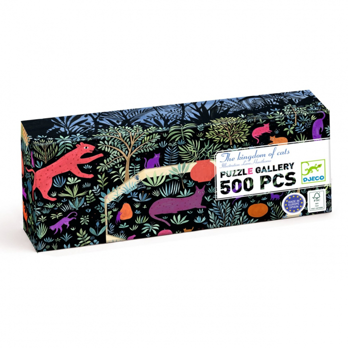 Puzzle galerie Regatul pisicilor, Djeco [1]