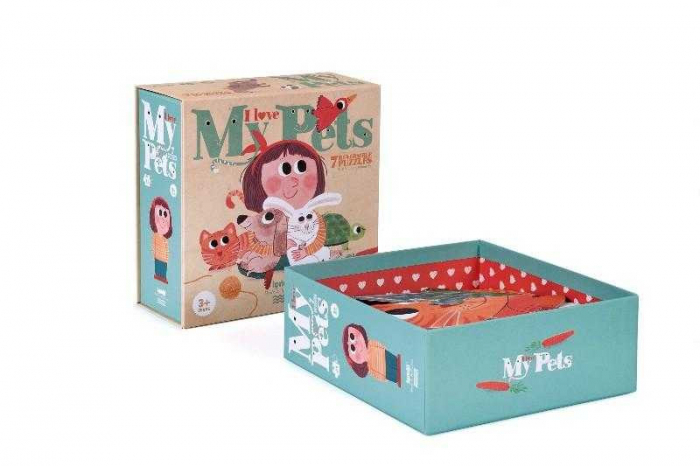 Puzzle reversibil Animale de companie, Londji [3]