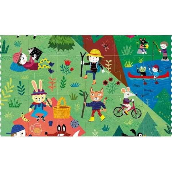 Puzzle reversibil Haideti la munte!, Londji [4]