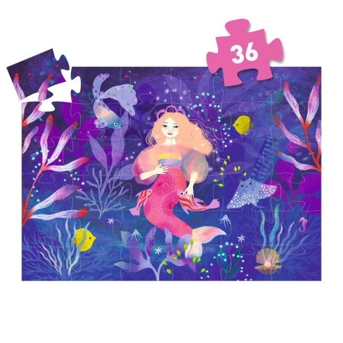 Puzzle Sirena Ella, Djeco [4]