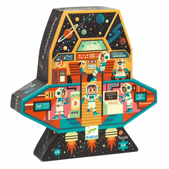 Puzzle Statia spatiala, Djeco [1]
