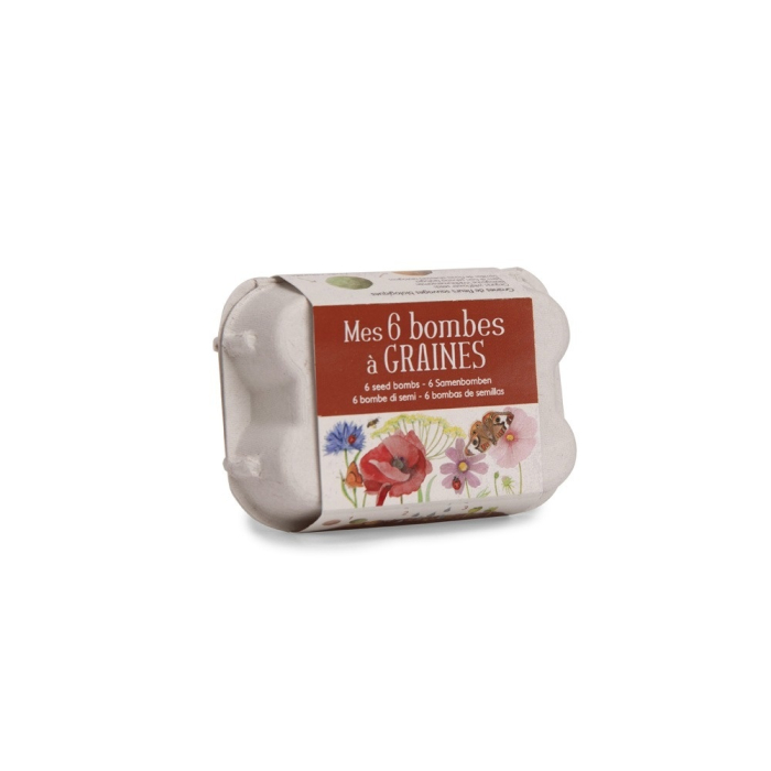 Set 6 bombe cu seminte de flori, Moulin Roty [2]