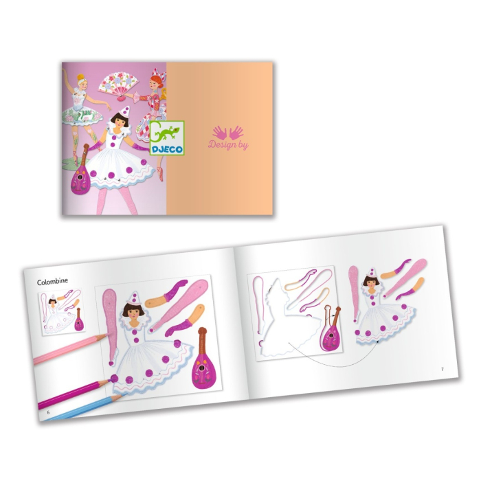 Set creativ Balerine, Djeco [5]
