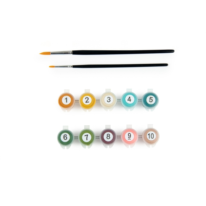 Set creativ de pictura dupa numere, Moulin Roty [4]