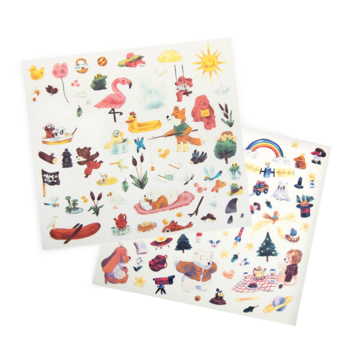 Set creativ de transfer Gasca lui Jojo, Moulin Roty [2]