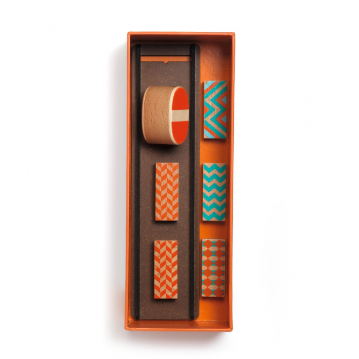 Set de constructie trasee Zig & Go Cultubo 7 piese, Djeco [4]