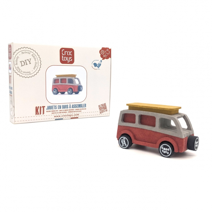 Set de constructie vehicul camper Charlie, Croc toys [2]