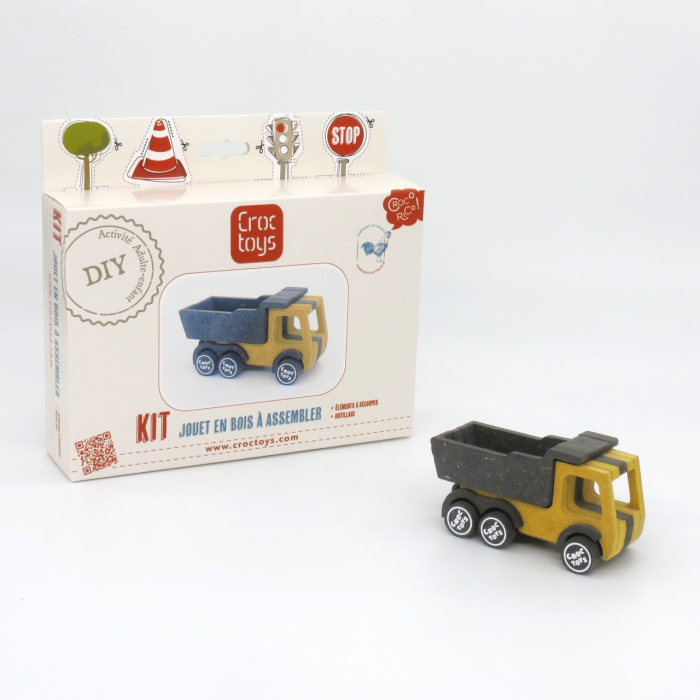 Set de constructie vehicul de santier Basculanta Ben, Croc toys [5]