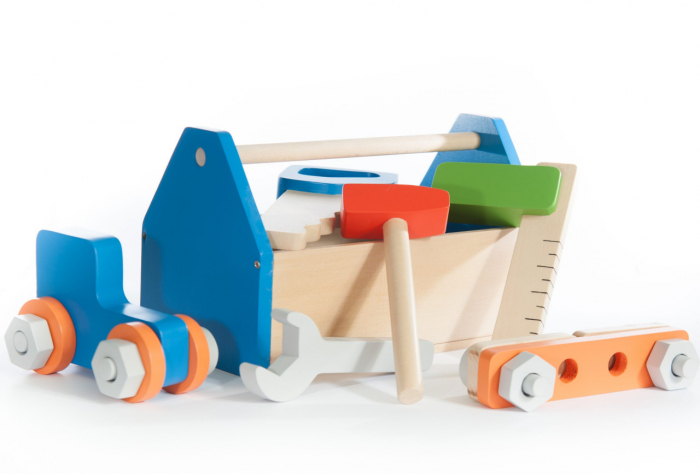 Set de unelte din lemn, Marc toys [2]