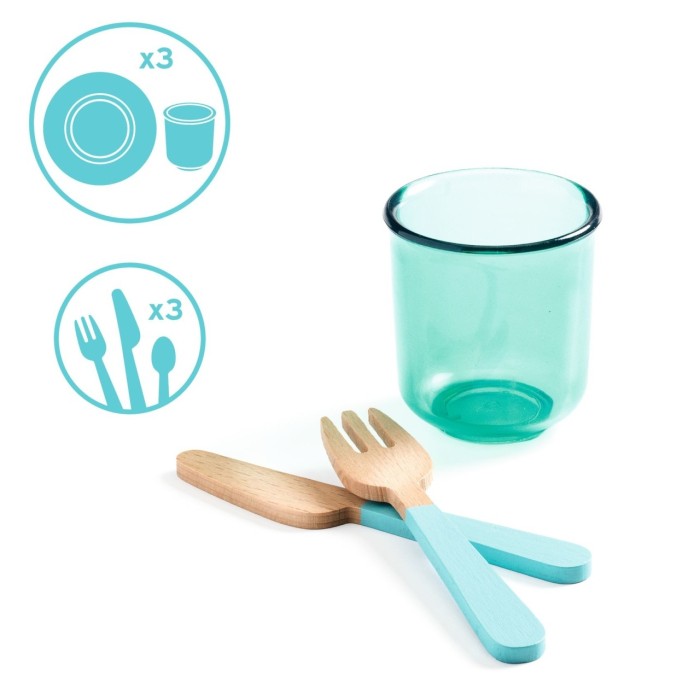Set de vesela si tacamuri, Djeco [4]