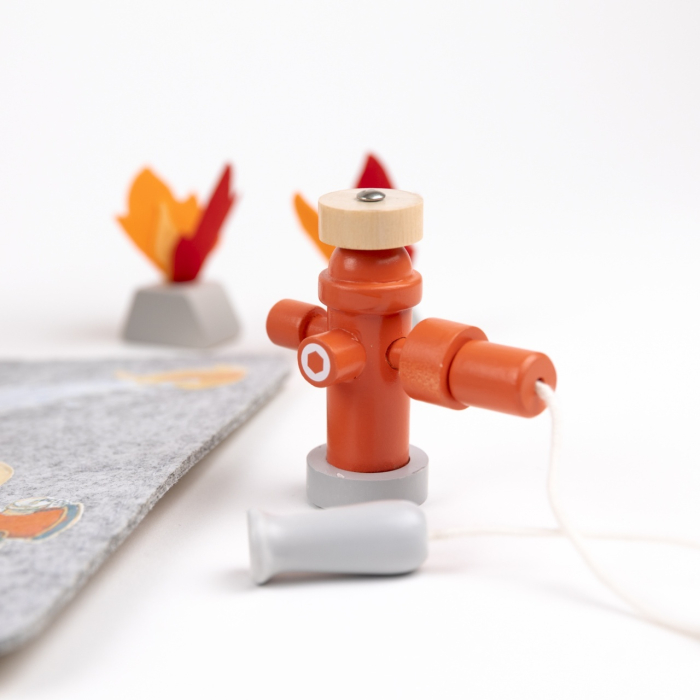 Statia de pompieri cu mini figurina, Egmont Toys [4]