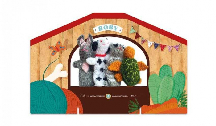 Teatru cu papusi tricotate Animale, Londji [1]