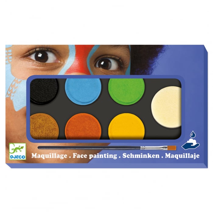 Trusa make-up culori natur non alergice, Djeco [1]