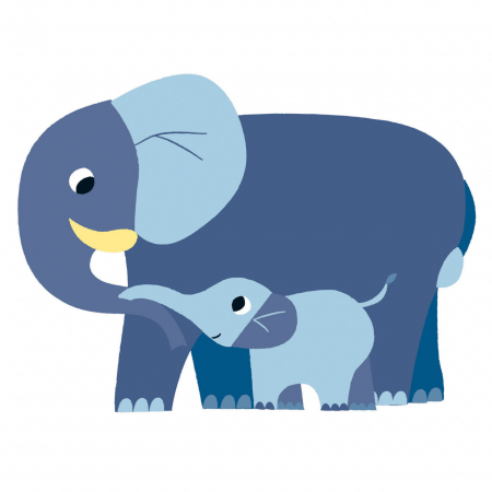 Abtibilduri Mama cu puiut, Djeco [1]