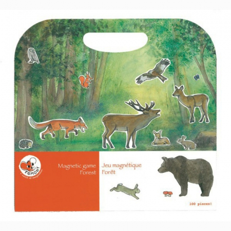 Animale din padure, set magnetic, Egmont Toys [3]
