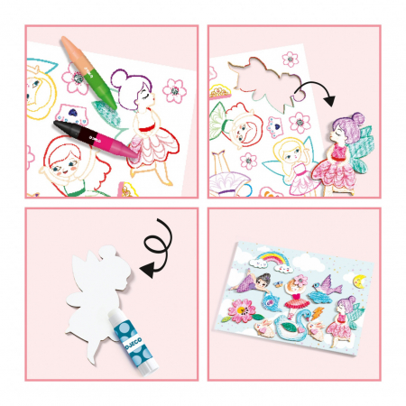 Atelier creativ O lume pentru fete, Djeco [4]