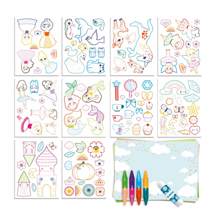 Atelier creativ O lume pentru fete, Djeco [3]