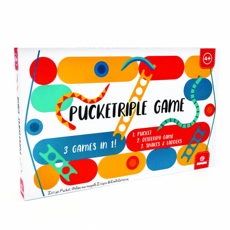 De societate - Boardgames 3 in 1 Pucketriple, Svoora