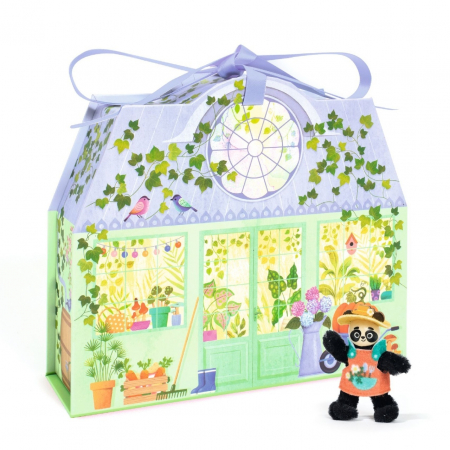 Casuta miniaturala de asamblat si colorat Olive , Djeco [1]