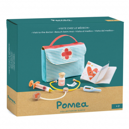 De rol - Colectia Pomea Set doctor, Djeco