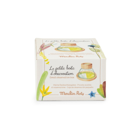 Noutati - Cutie mica cu lupa pentru observarea insectelor, Moulin Roty